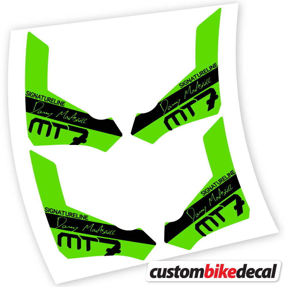 Apple Green decal for Magura Raceline MT7 brake – bike sticker vinyl