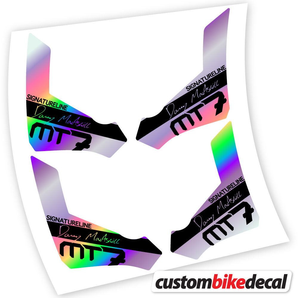 Hollographic decal for Magura Raceline MT7 brake – bike sticker vinyl