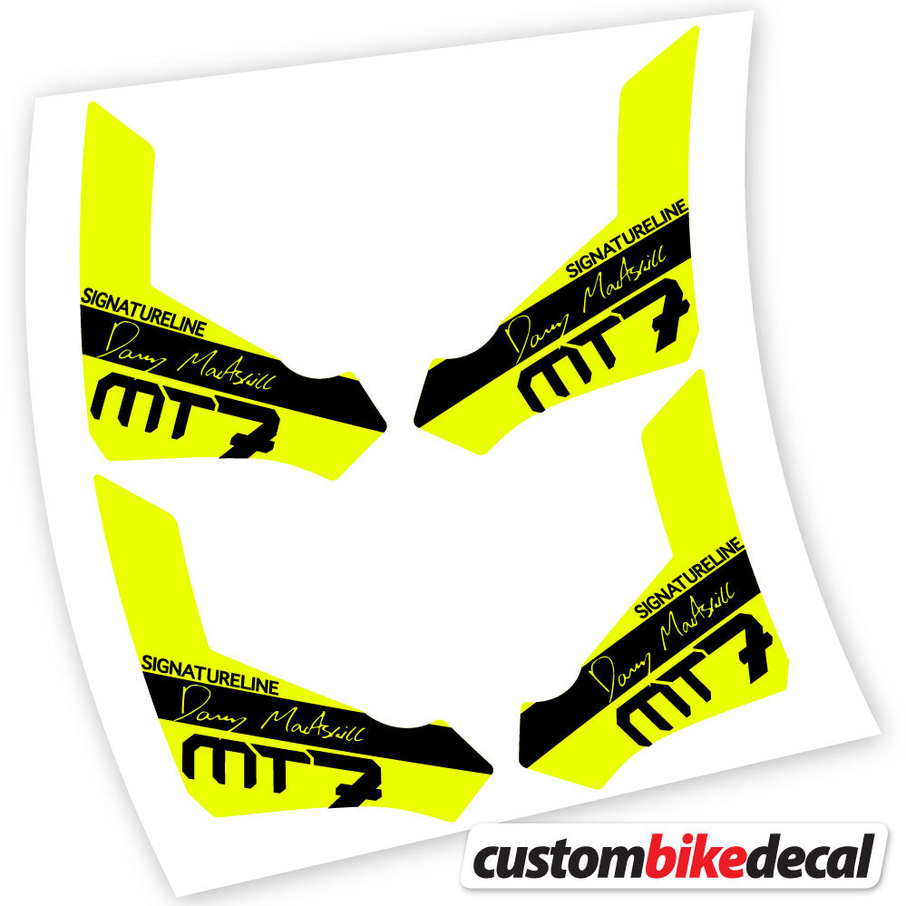 Neon Yellow decal for Magura Raceline MT7 brake – bike sticker vinyl