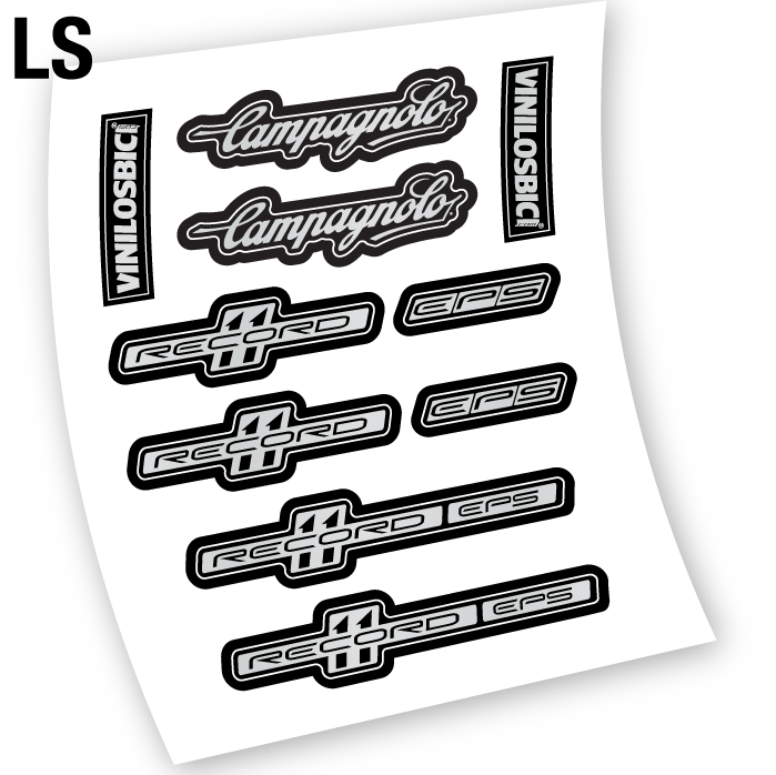 Stickers Campagnolo Record EPS compatibles Autocollants frein