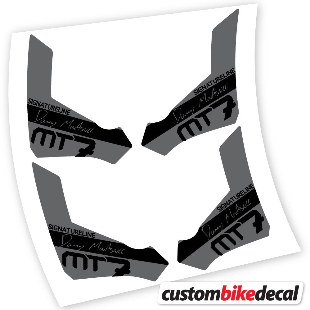 Trafc Grey decal for Magura Raceline MT7 brake – bike sticker vinyl