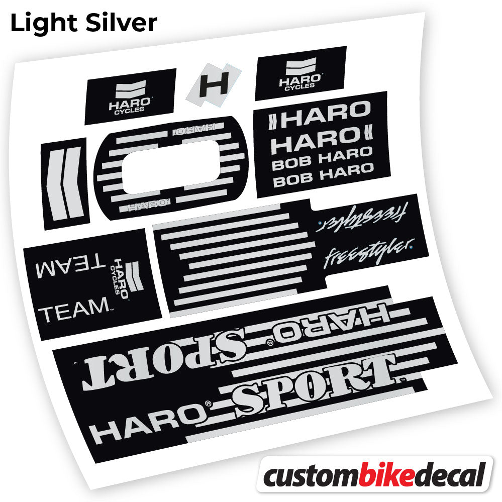 Decal for Haro Team Sport 1988 frame – bike sticker vinyl