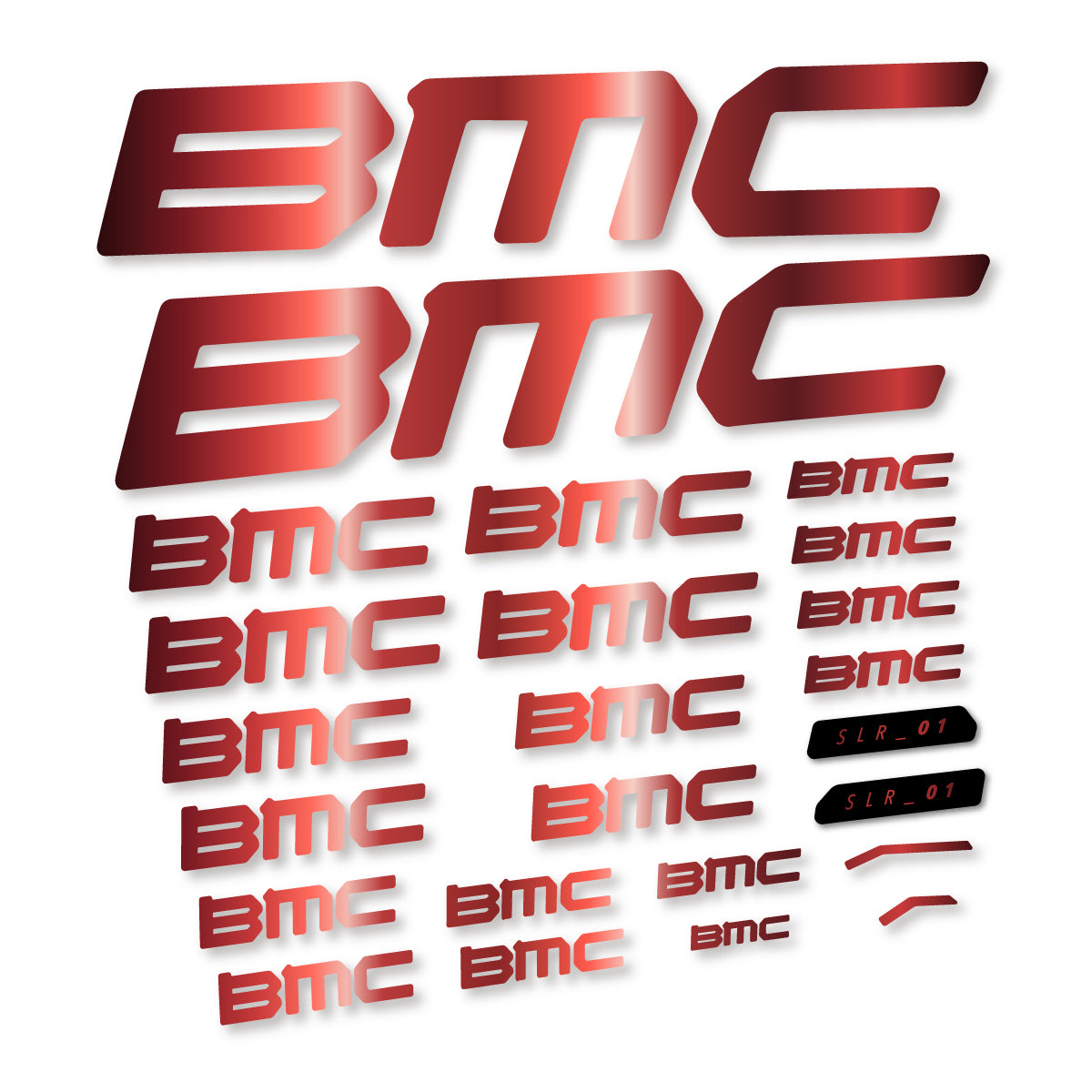 Stickers cadre vélo BMC Teammachine SLR 01 2021 2025 autocollant vinyle