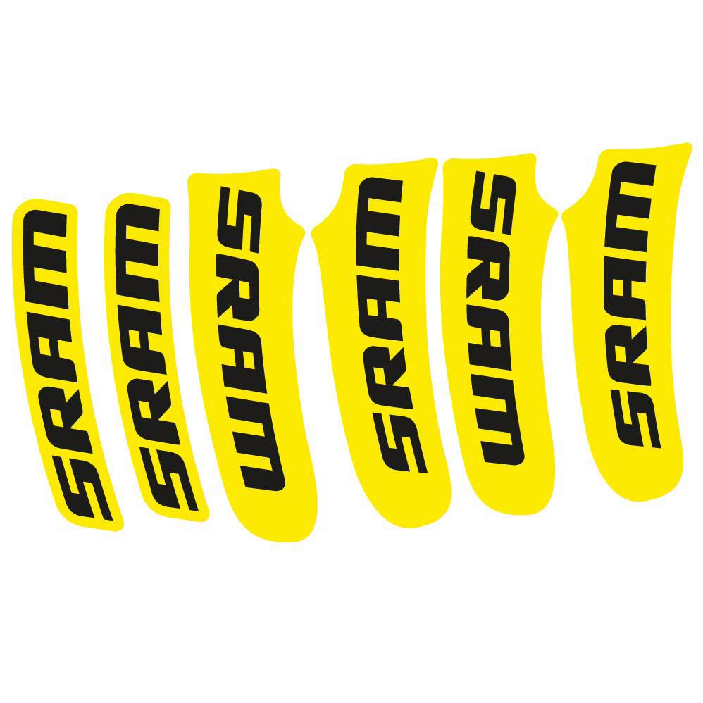 Stickers Sram AXS Disc compatibles Autocollants leviers de frein