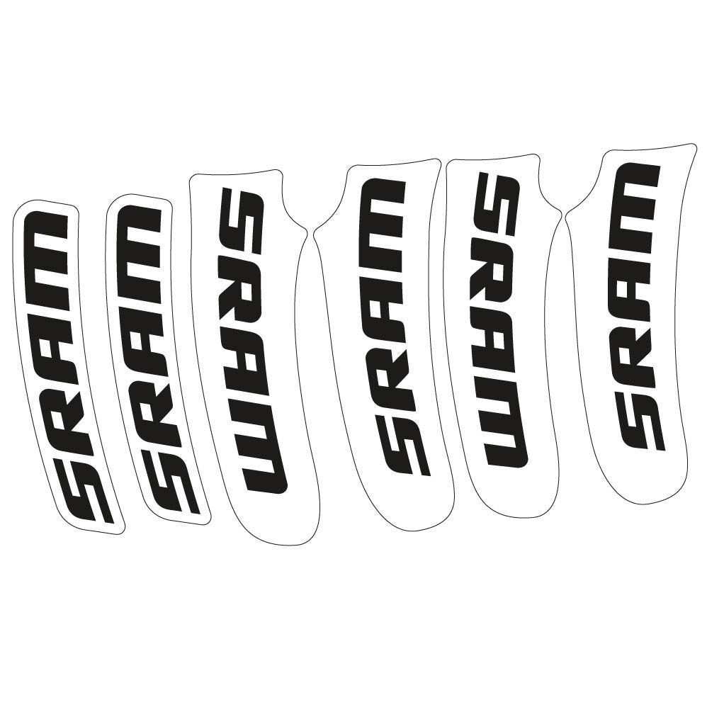 Stickers Sram AXS Disc compatibles Autocollants leviers de frein