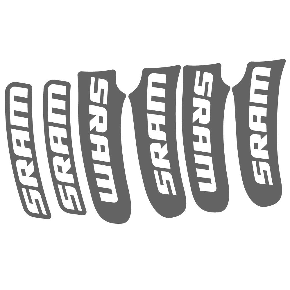 Stickers Sram AXS Disc compatibles Autocollants leviers de frein