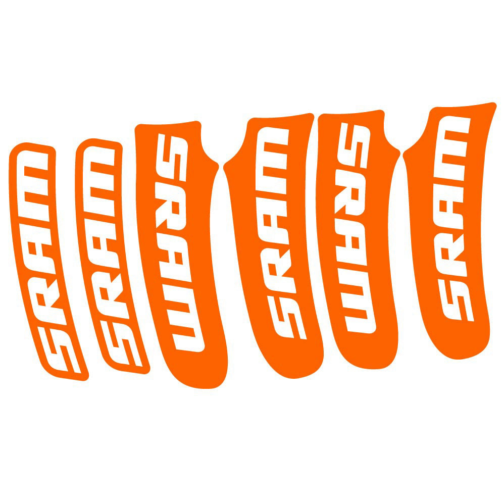 Stickers Sram AXS Disc compatibles Autocollants leviers de frein