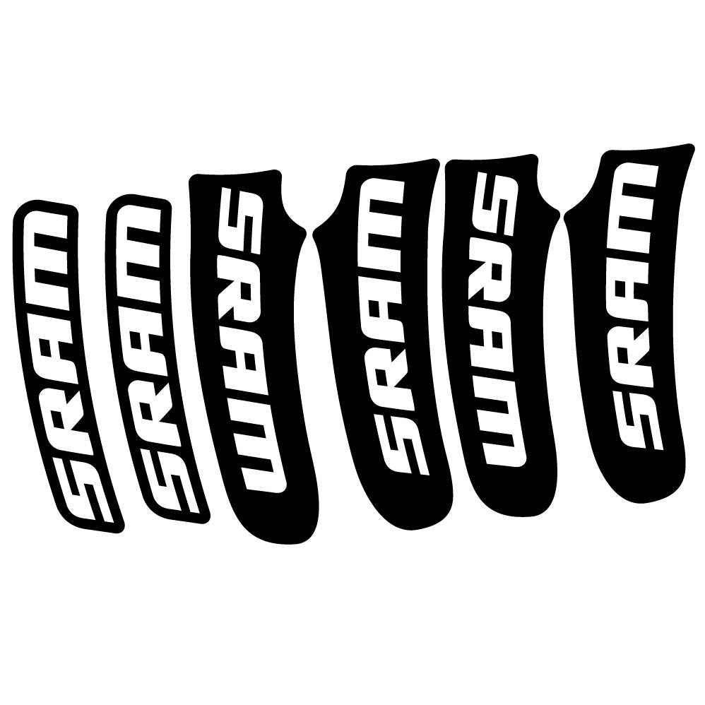 Stickers Sram AXS Disc compatibles Autocollants leviers de frein
