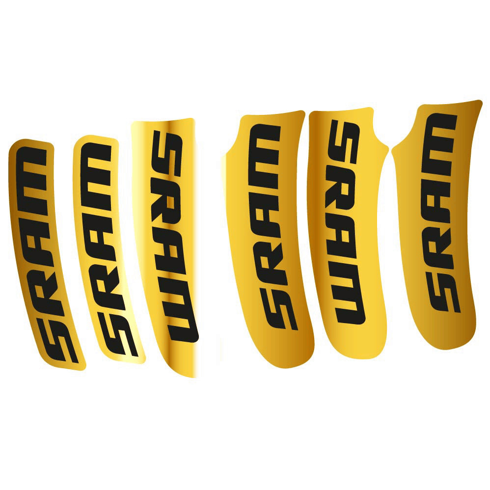 Stickers Sram AXS Disc compatibles Autocollants leviers de frein