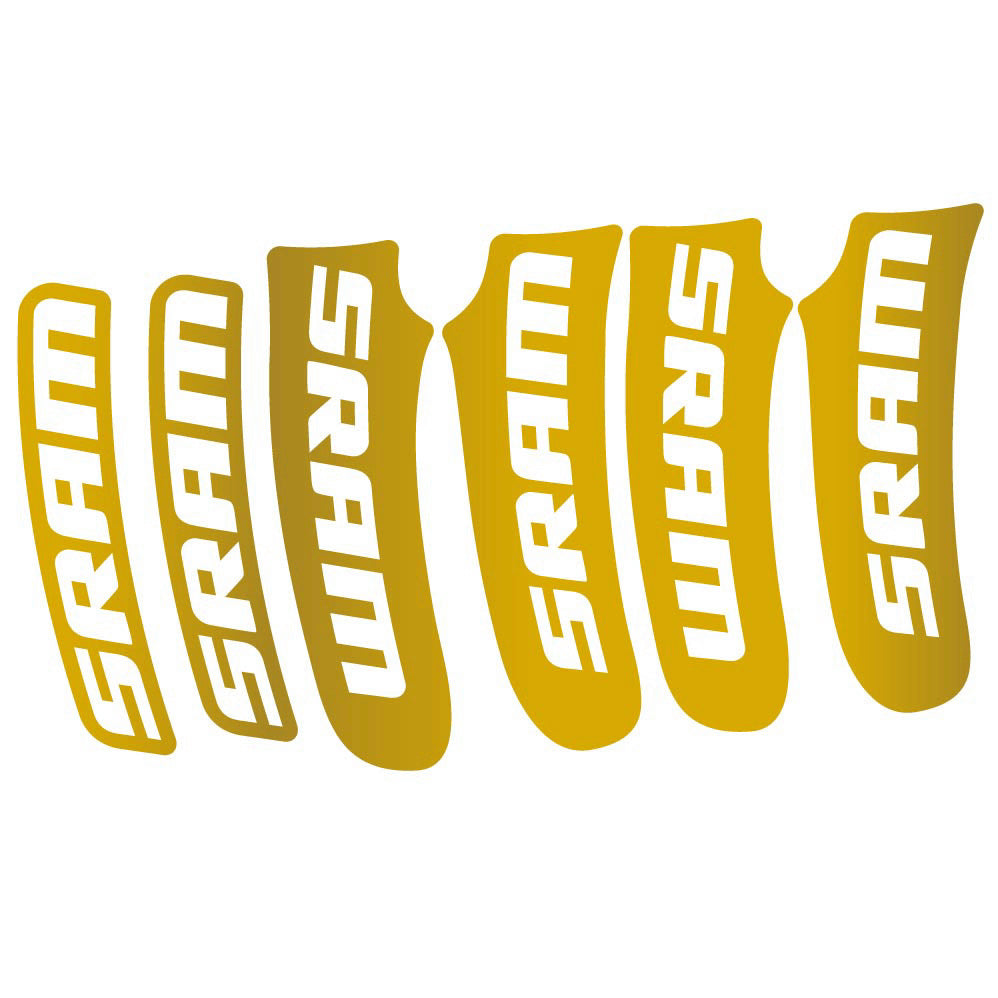Stickers Sram AXS Disc compatibles Autocollants leviers de frein