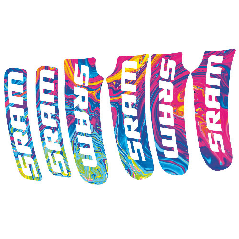 Stickers Sram AXS Disc compatibles Autocollants leviers de frein