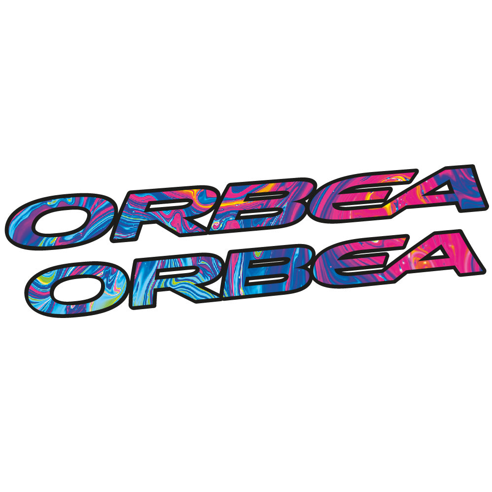Stickers Orbea Orca Aero 2023 compatibles - Autocollants cadre vélo