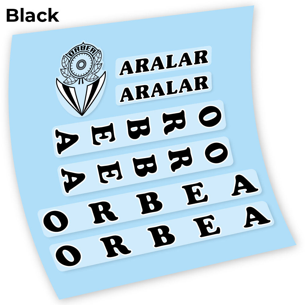 Stickers Orbea Aralar, vintage compatibles Autocollants Vintage