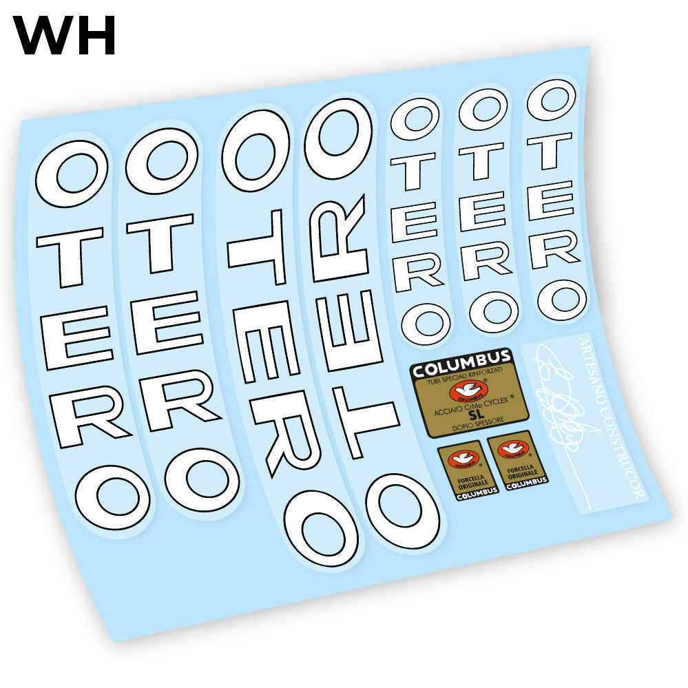 Stickers Otero Columbus 1982, vintage compatibles Autocollants Vintage