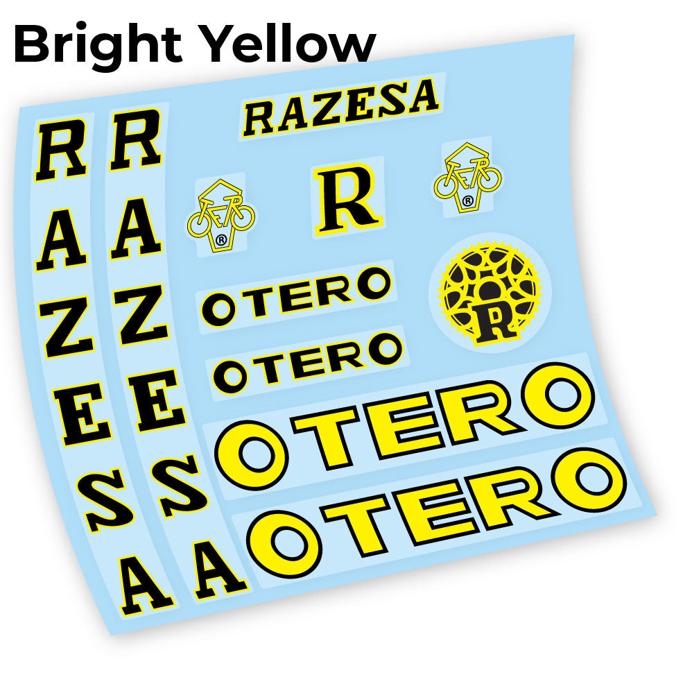 Stickers Razesa Otero, vintage compatibles Autocollants Vintage