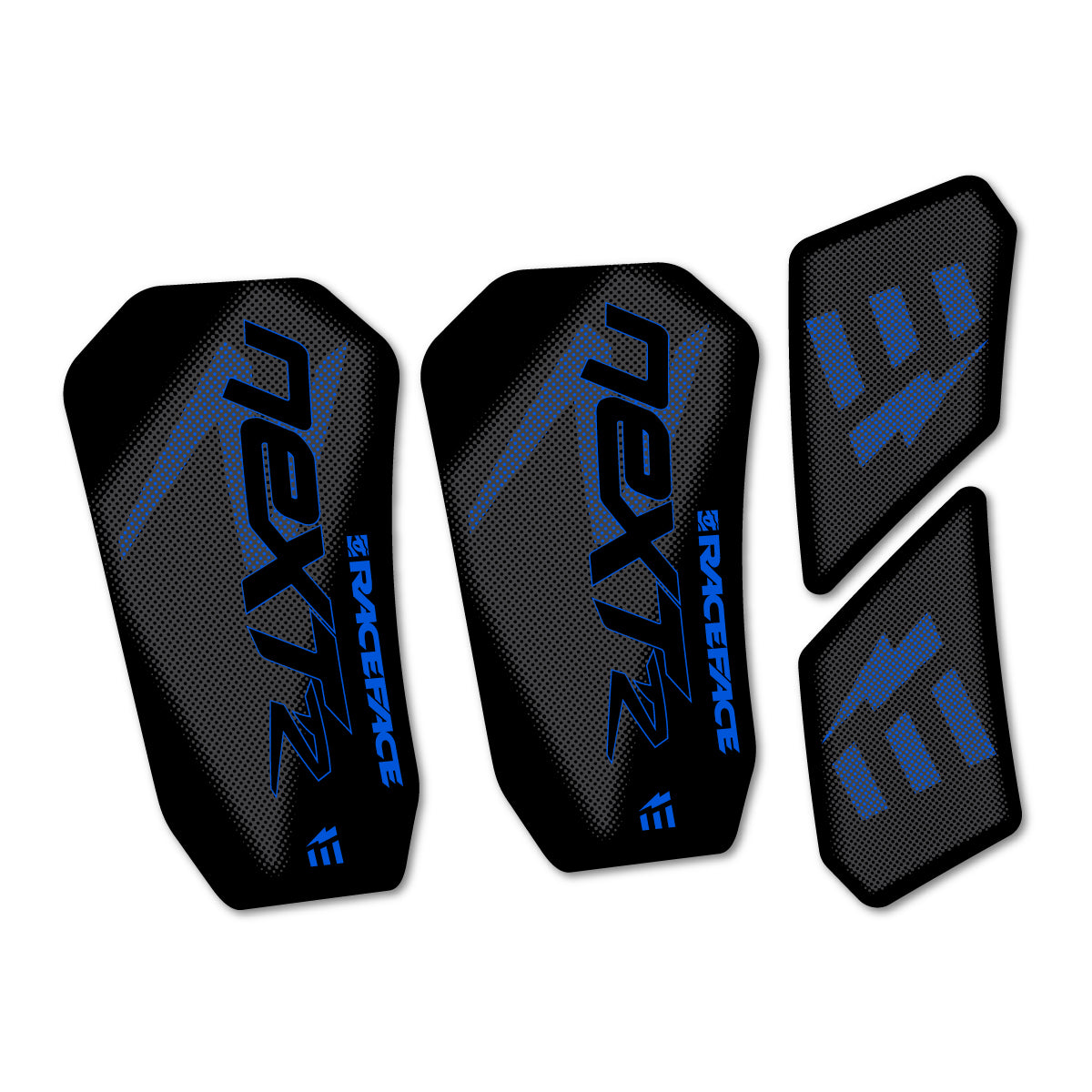Stickers compatibles RaceFace NEXT R Ebike Custom Crank 2020-2025 pour pédalier – autocollants vinyle - Bleu Mer