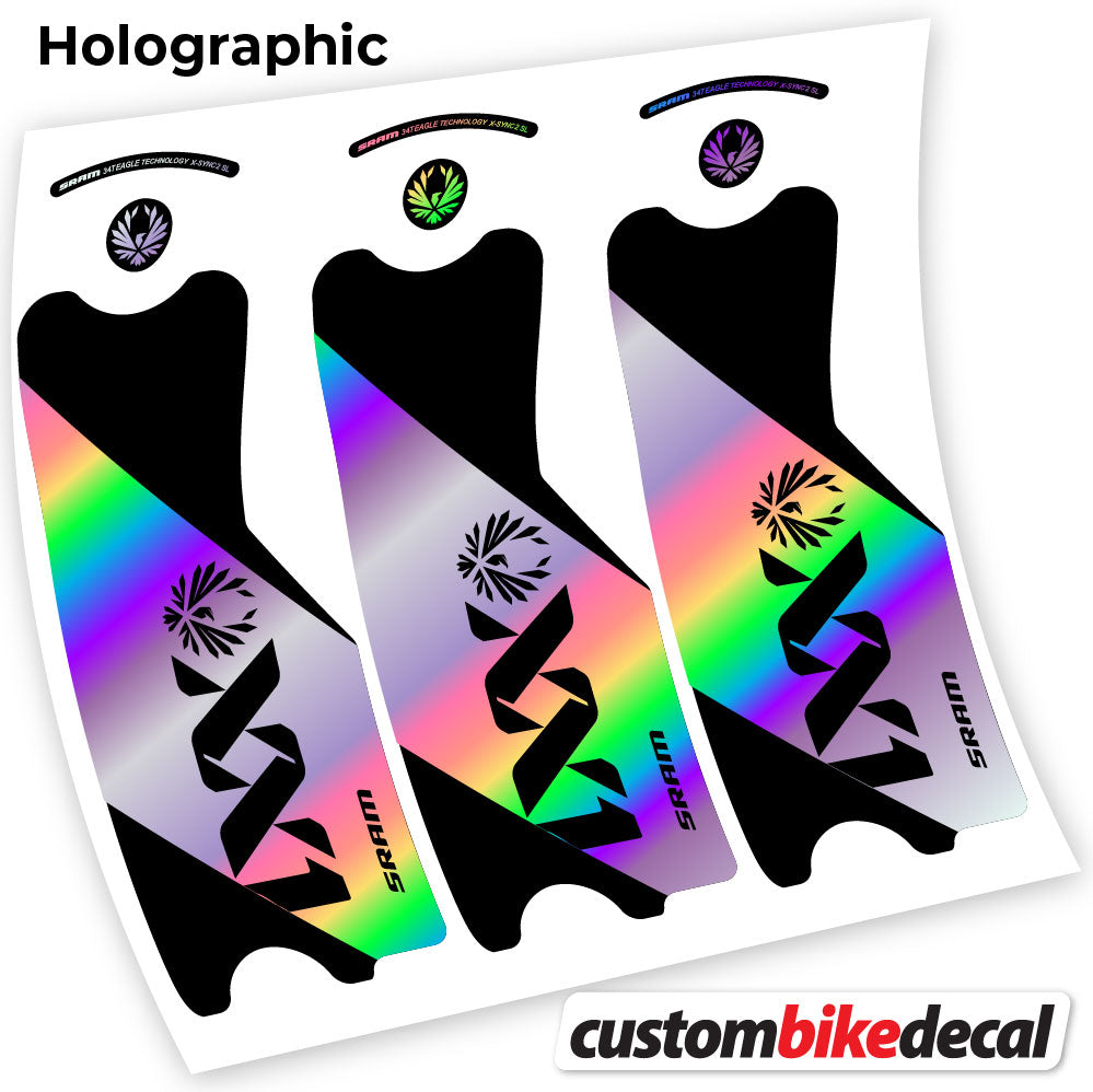 Decal for SRAM XX1 Eagle DUB 2021 crankset – bike sticker vinyl
