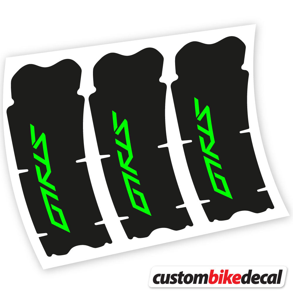 Neon Green decal for Truvativ Stylo crankset – bike sticker vinyl