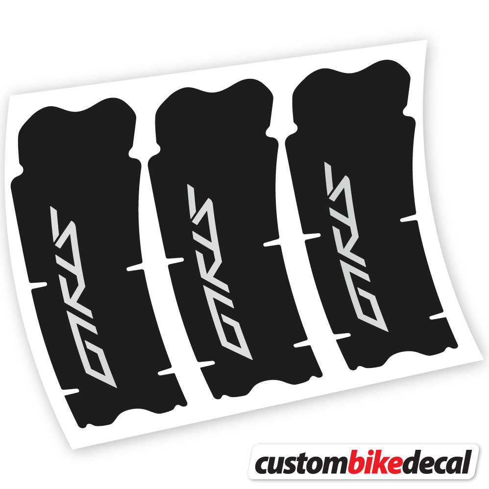 Light Silver decal for Truvativ Stylo crankset – bike sticker vinyl