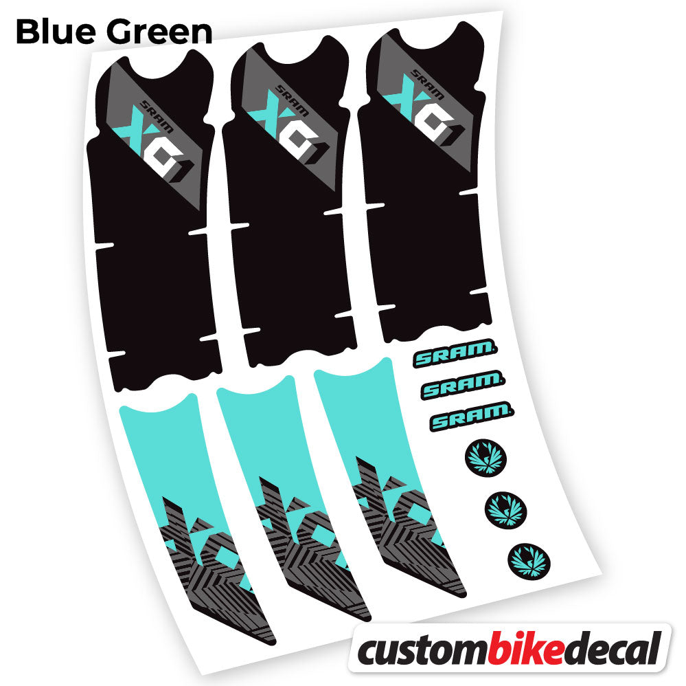 Decal for Sram Eagle X01 2018 crankset – bike sticker vinyl