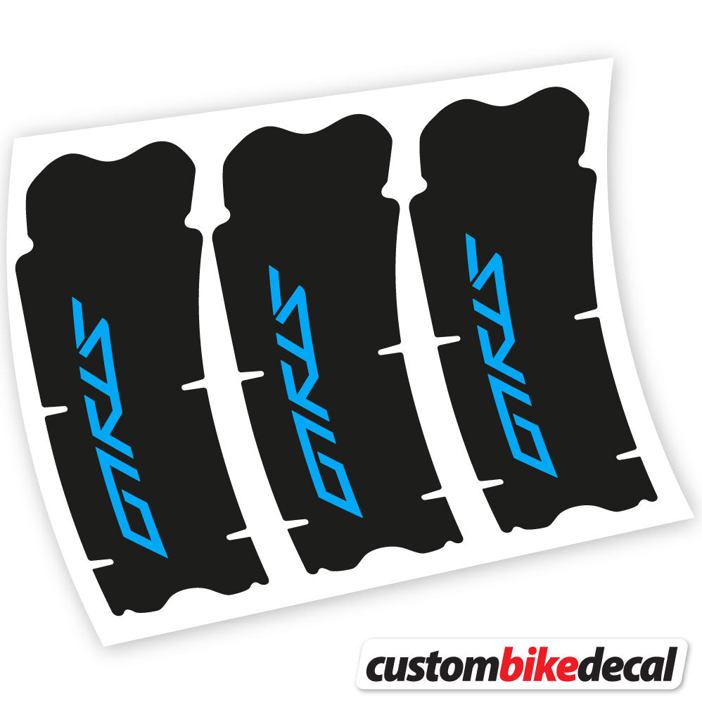 Sky Blue decal for Truvativ Stylo crankset – bike sticker vinyl
