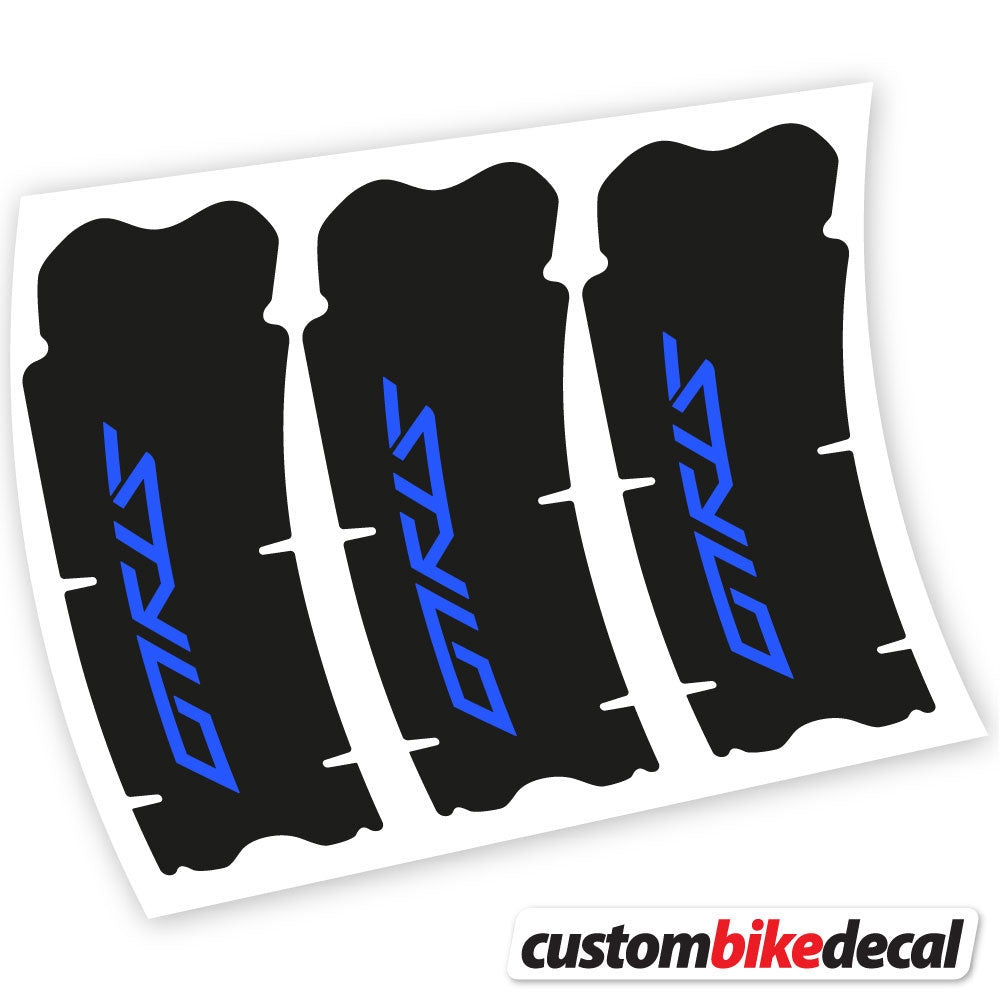 Medium Blue decal for Truvativ Stylo crankset – bike sticker vinyl