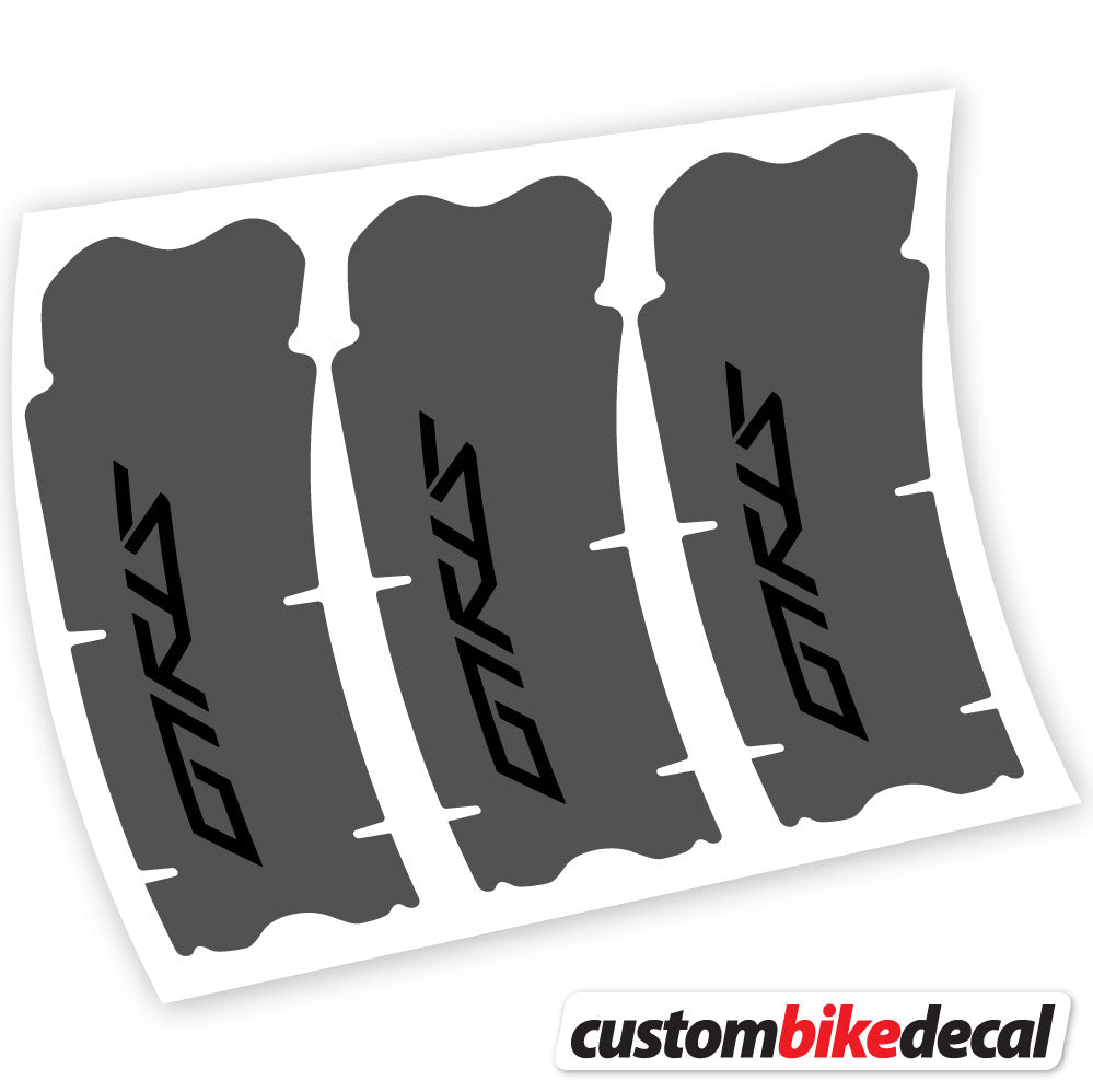 Black decal for Truvativ Stylo crankset – bike sticker vinyl
