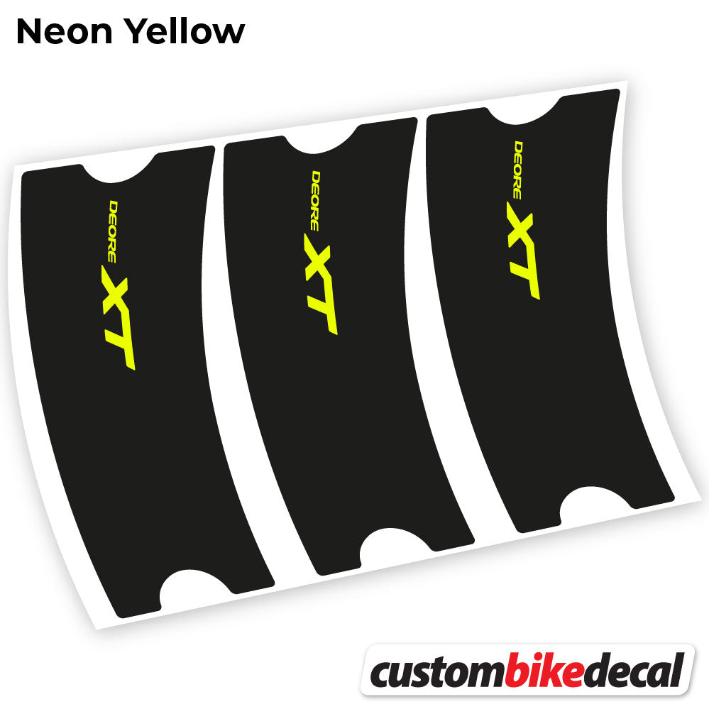Decal for Shimano Deore XT Connecting Rods crankset – bike sticker vinyl, view 14