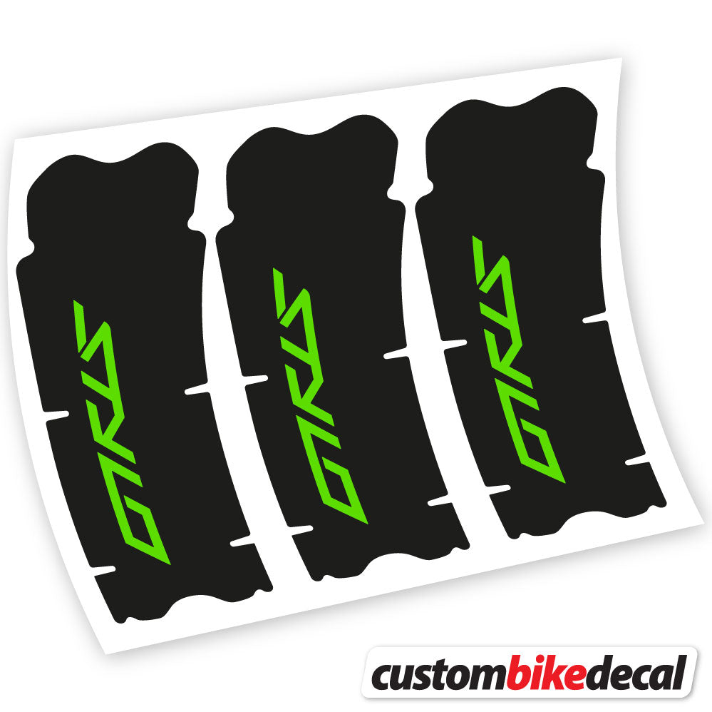 Apple Green decal for Truvativ Stylo crankset – bike sticker vinyl