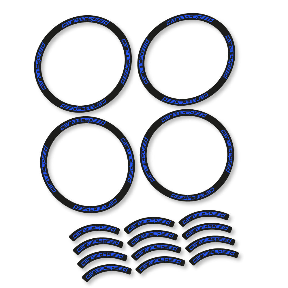 Stickers Ceramic Speed compatibles - Autocollants pédalier vélo