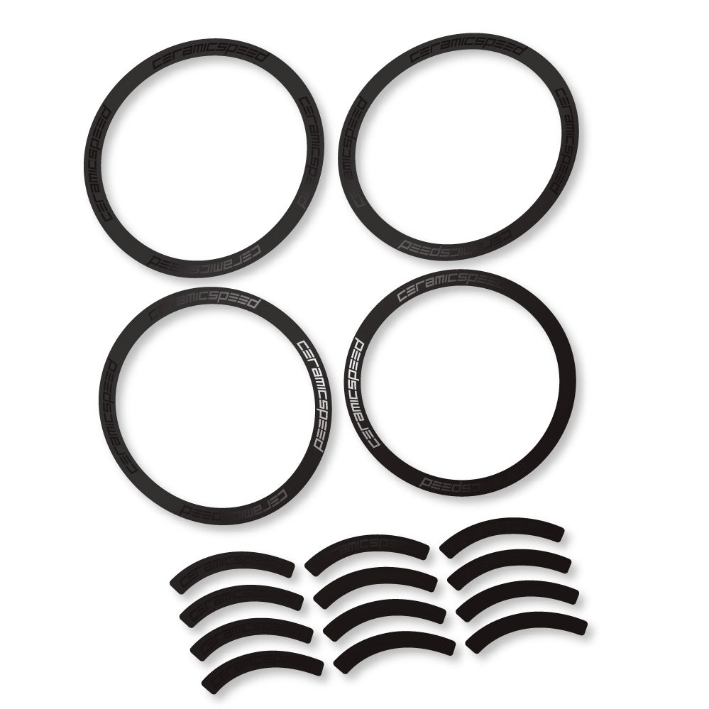 Stickers Ceramic Speed compatibles - Autocollants pédalier vélo