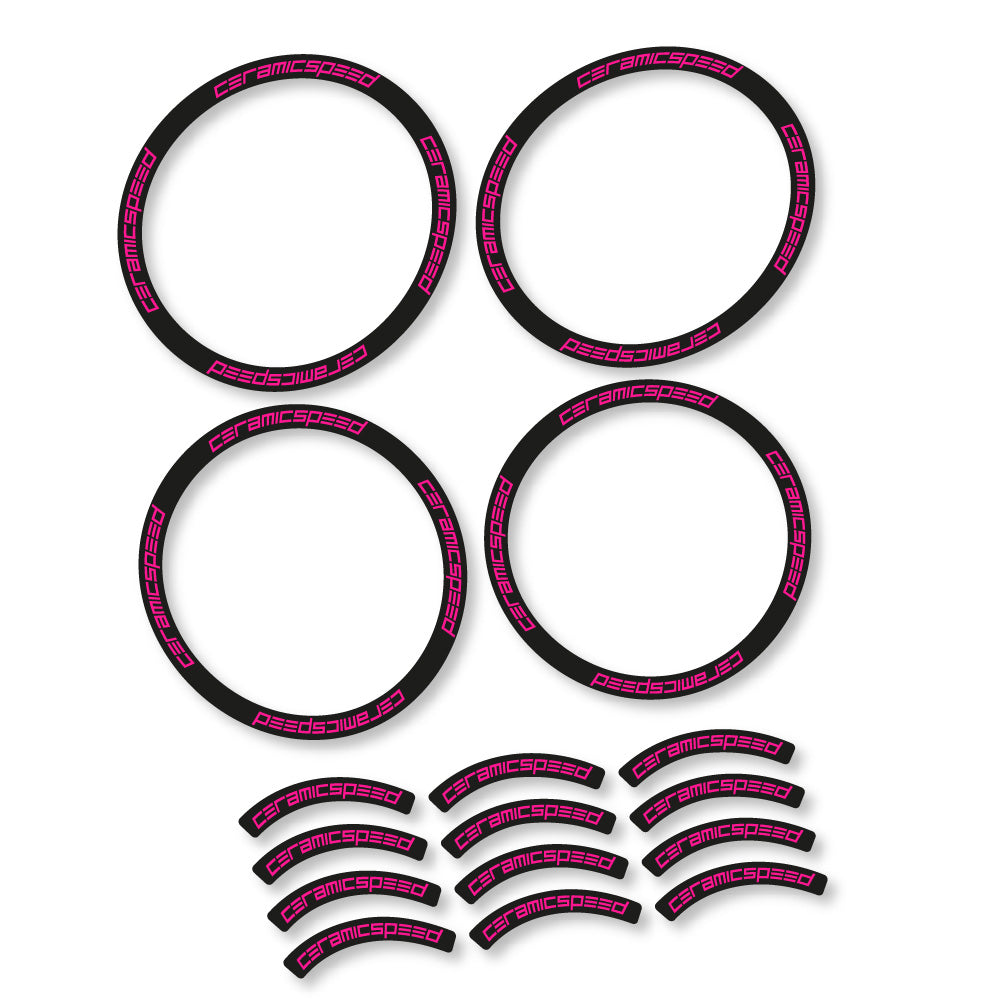 Stickers Ceramic Speed compatibles - Autocollants pédalier vélo