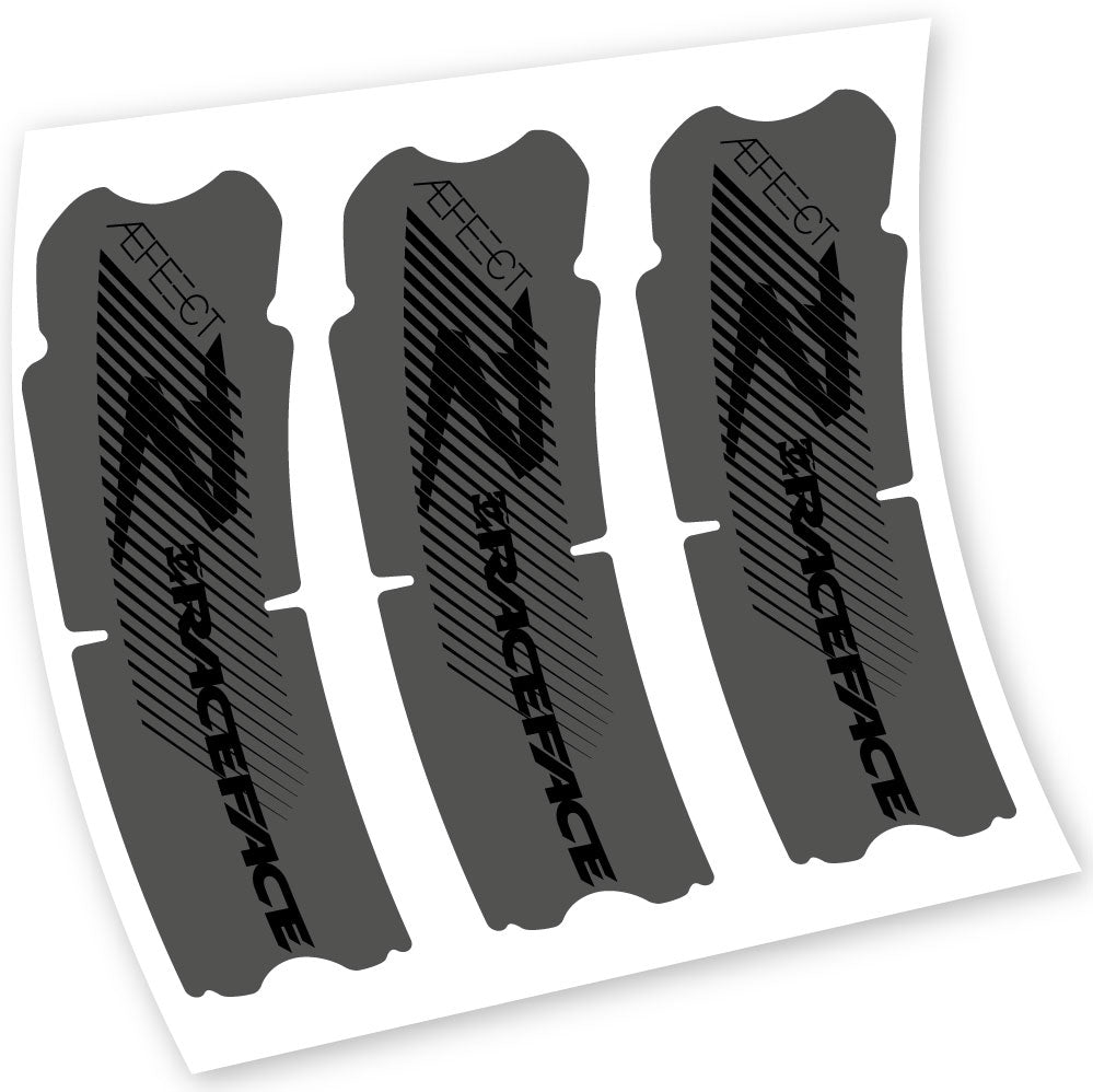 Stickers Race Face Aeffect R compatibles Autocollants pédalier