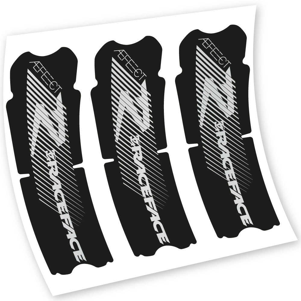 Stickers Race Face Aeffect R compatibles Autocollants pédalier