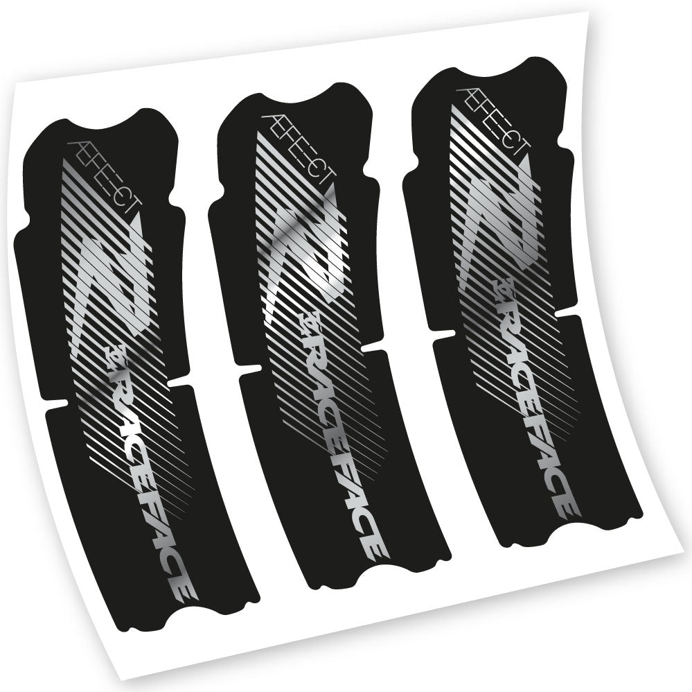 Stickers Race Face Aeffect R compatibles Autocollants pédalier