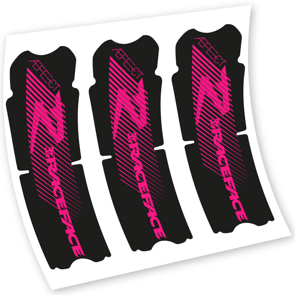 Stickers Race Face Aeffect R compatibles Autocollants pédalier
