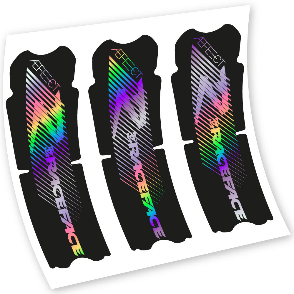 Stickers Race Face Aeffect R compatibles Autocollants pédalier