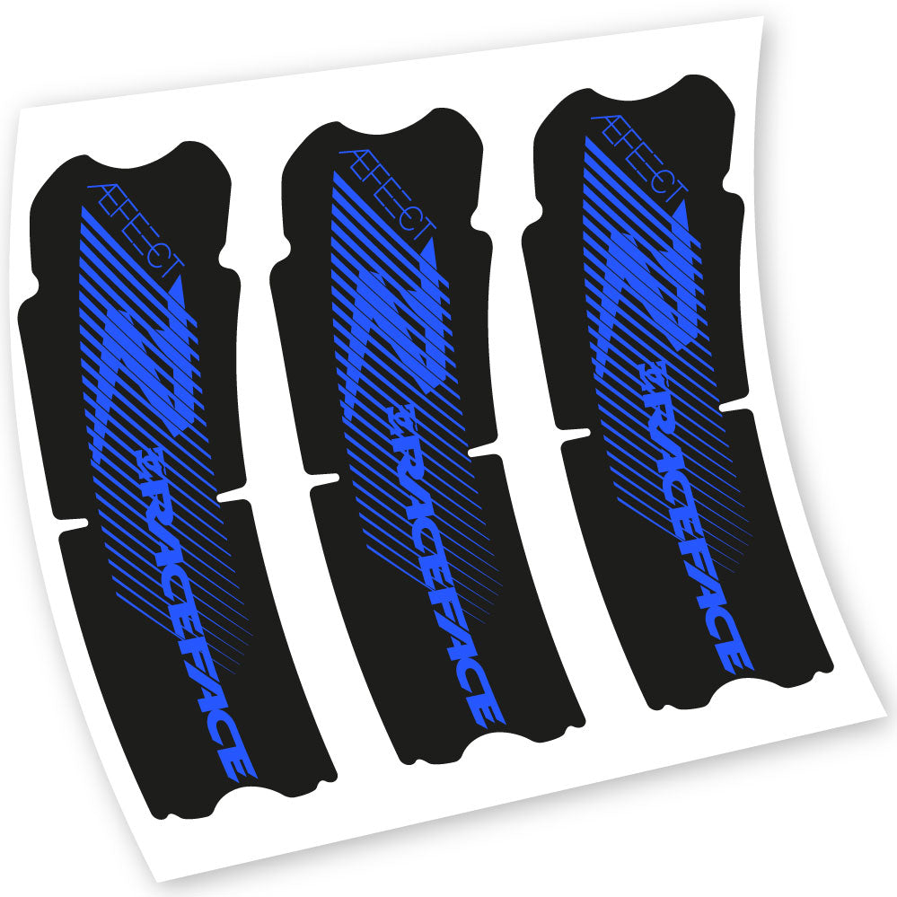 Stickers Race Face Aeffect R compatibles Autocollants pédalier