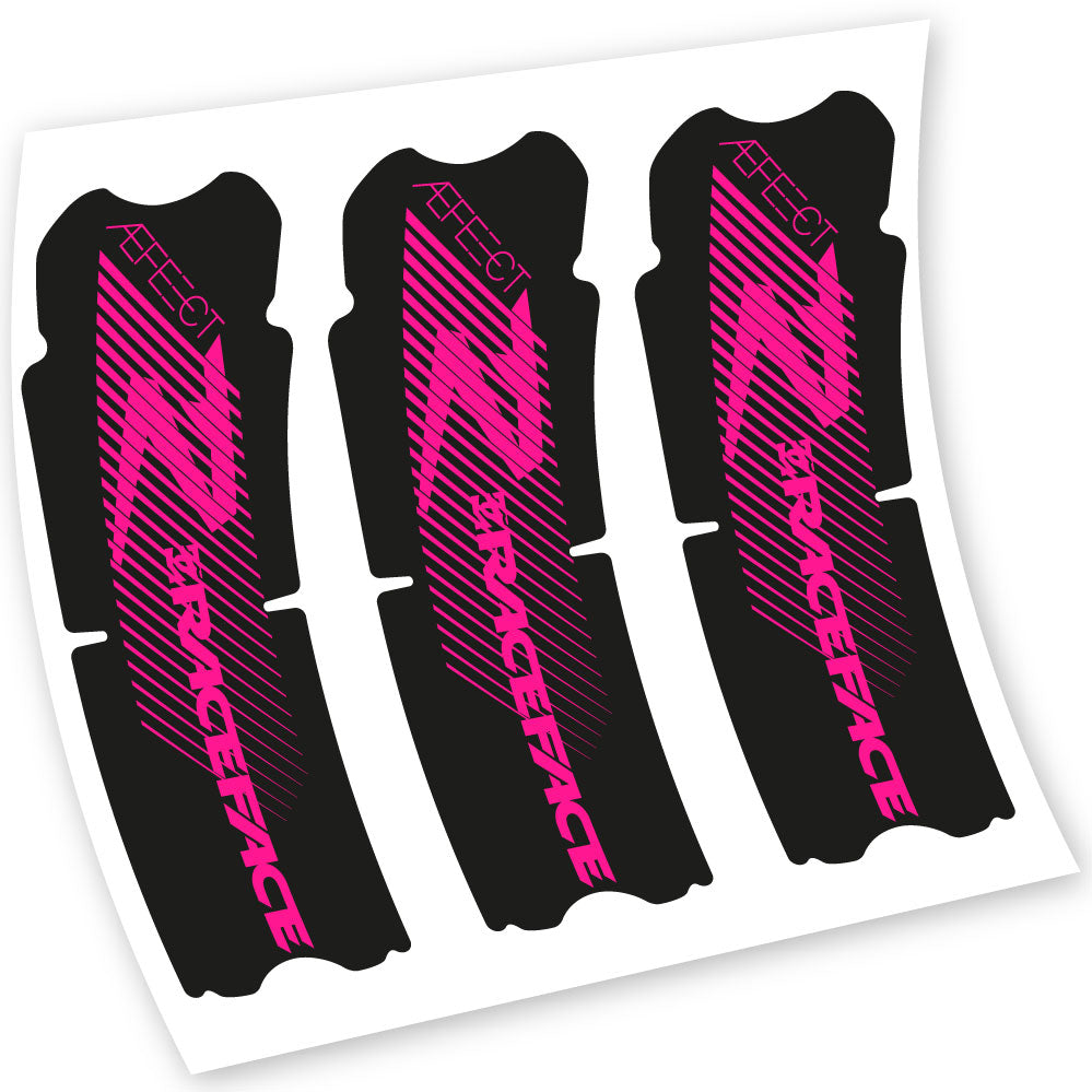 Stickers Race Face Aeffect R compatibles Autocollants pédalier