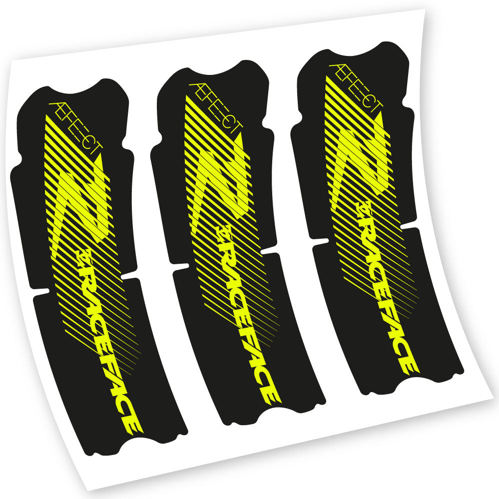 Stickers Race Face Aeffect R compatibles Autocollants pédalier