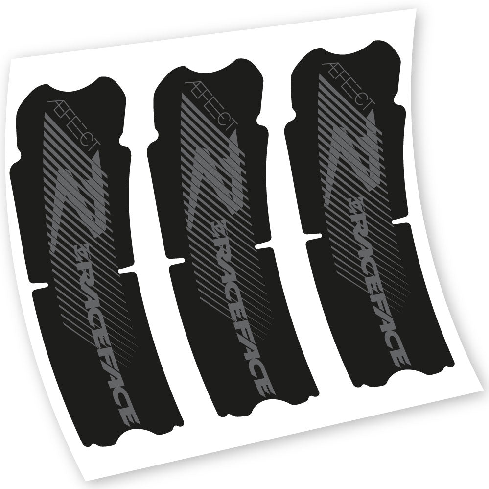 Stickers Race Face Aeffect R compatibles Autocollants pédalier