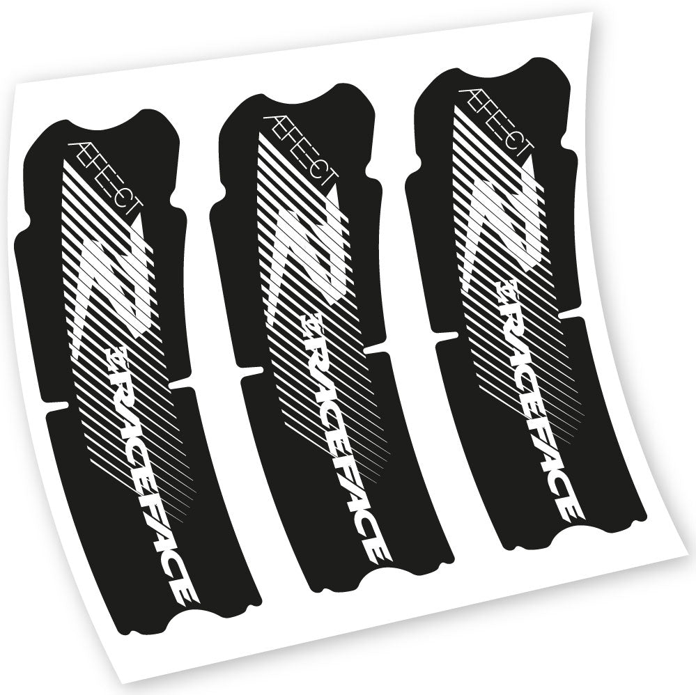 Stickers Race Face Aeffect R compatibles Autocollants pédalier