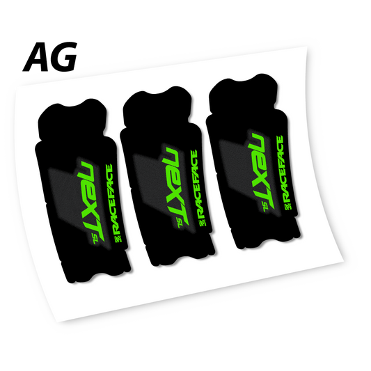 Stickers RaceFace Next SL G4 2017 compatibles Autocollants pédalier