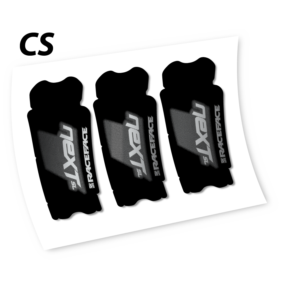 Stickers RaceFace Next SL G4 2017 compatibles Autocollants pédalier