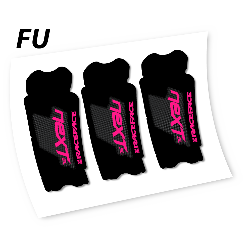 Stickers RaceFace Next SL G4 2017 compatibles Autocollants pédalier
