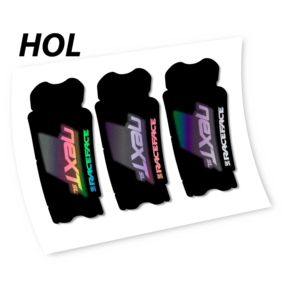 Stickers RaceFace Next SL G4 2017 compatibles Autocollants pédalier