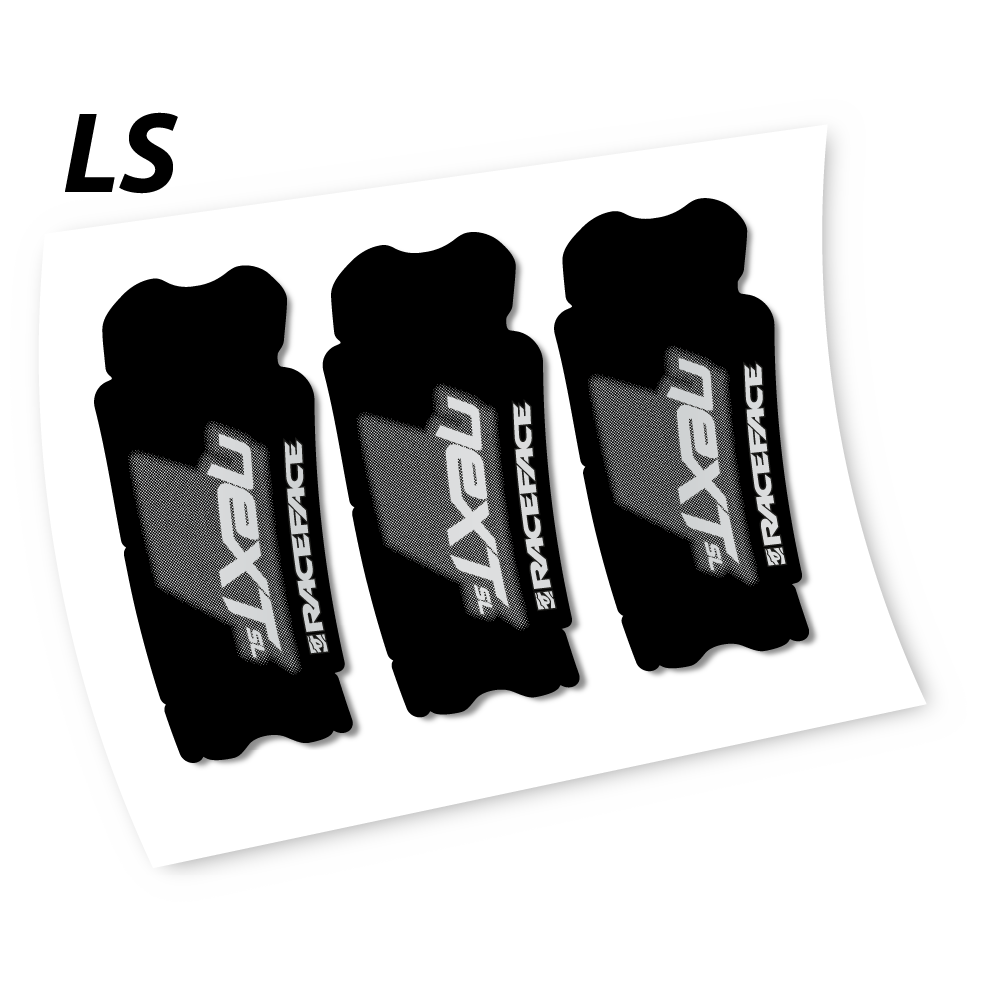 Stickers RaceFace Next SL G4 2017 compatibles Autocollants pédalier