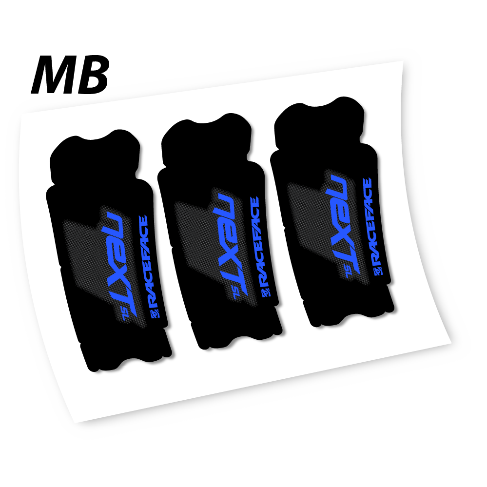 Stickers RaceFace Next SL G4 2017 compatibles Autocollants pédalier