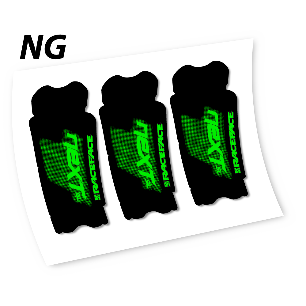 Stickers RaceFace Next SL G4 2017 compatibles Autocollants pédalier