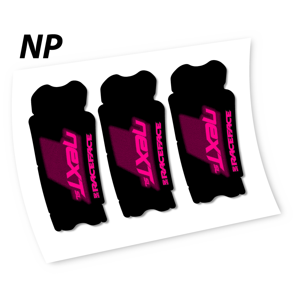 Stickers RaceFace Next SL G4 2017 compatibles Autocollants pédalier